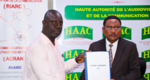 Signature de convention à la HAAC : Afrik Chrono TV légalement reconnue