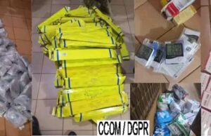 Bénin : une importante cargaison de faux médicaments interceptée, 04 individus arrêtés