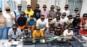 Cybercriminalité au Bénin : 25 jeunes arrêtés