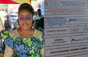 Démarrage effectif des travaux d’aménagement de la route Adjaha-Athiémé : l’honorable Gladys Tossou remplie de gratitude envers le Président Patrice Talon