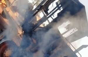 Bénin : environ 20 engins lourds de l’entreprise SOROUBAT incendiés