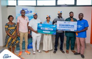 Moov Cash+ : 10 millions FCFA et des billets pour la CAN remis aux derniers gagnants