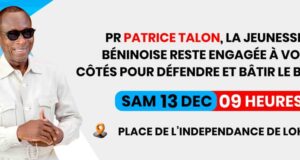 Contre le coup de force : la jeunesse béninoise se lève à Lokossa pour soutenir le Président Patrice Talon
