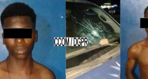 Bénin : un véhicule de police criblé de pétards et de pierres, 2 individus arrêtés