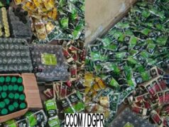 Boissons prohibées : saisie massive de liqueurs en sachets plastiques dans une boutique