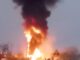 Incendie à Malanville : un camion chargé de carburant s’embrase après avoir été percuté par un bus de Baobab Express