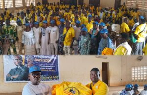 Mobilisation de proximité à Lokossa : l’Honorable Rodéo Mègnikpa équipe et missionne les Zems pour porter la voix de Wadagni-Talata