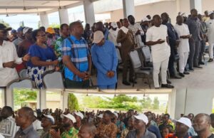 Mobilisation spontanée à la Fondation Nestor Wadagni à Lokossa : entre chants, slogans et ovations, les populations ont accueilli avec ferveur le projet de société de Romuald Wadagni