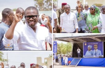 Banikoara, étape 2 : le duo Wadagni-Talata enchaîne et prône le devoir civique pour l’avenir du Bénin