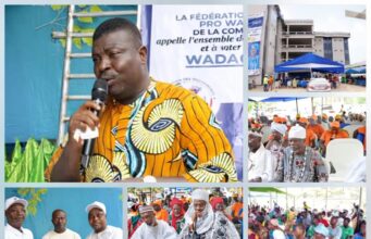 Fédération des mouvements pro Wadagni-Talata à Lokossa : le siège de campagne inauguré suivi d’une caravane qui annonce le K.O retentissant