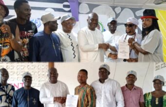 Mouvement Forces Wadagni : Brice Dansou mobilise les artistes de Bopa et Houéyogbé pour un vote massif en faveur du duo Wadagni-Talata