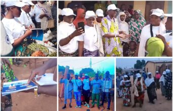 Campagne de proximité à Parakou : l’amazone Faridath Naro Assouma et la Dynamique Nord quadrillent les quartiers pour Wadagni-Talata