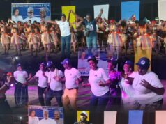 Clap de fin de la campagne à Houéyogbé : l’Honorable Gladys Tossou a offert un concert de liesse en soutien au duo Wadagni-Talata