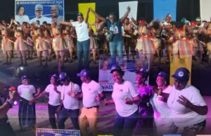 Fin de la campagne à Houéyogbé : l’Honorable Gladys Tossou a offert un concert de liesse en soutien au duo Wadagni-Talata