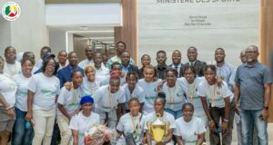 Beach Handball : sacrées championnes d’Afrique, les Amazones du Bénin reçues avec les honneurs à la Cité ministérielle