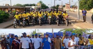 Un 1er mai doublement marquant à Lokossa : les maires et populations du Mono célèbrent le 68è anniversaire du Président Patrice Talon à travers une caravane de gratitude