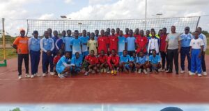 Championnat regional de Volleyball : le Président de la Ligue Mono-Couffo Dr Laurenz GADE donne le top à Comé