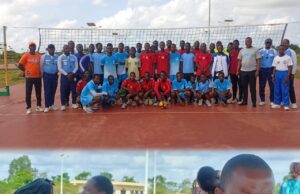Championnat regional de Volleyball : le Président de la Ligue Mono-Couffo Dr Laurenz GADE donne le top à Comé