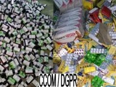 Lutte contre la pharmacie par terre : 177 kg de faux médicaments saisis à Grand-Popo, un individu arrêté
