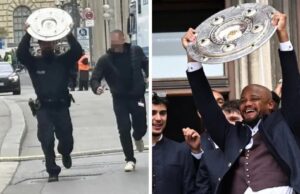 Célébration de titre au Bayern Munich : Vincent Kompany confond le trophée de champion avec une assiette et l’oublie dans sa cuisine