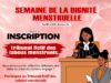 2è édition de la semaine de la dignité menstruelle ( SeDiM) : 7 jours d’engagement citoyen pour briser les tabous des menstrues dans le Mono