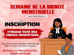 2è édition de la semaine de la dignité menstruelle ( SeDiM) : 7 jours d’engagement citoyen pour briser les tabous des menstrues dans le Mono