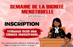 2è édition de la semaine de la dignité menstruelle ( SeDiM) : 7 jours d’engagement citoyen pour briser les tabous des menstrues dans le Mono