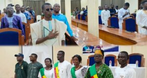 Installation de la Mairie des Jeunes de Lokossa : Martial José Zounon et son équipe prêtent serment sous le signe de l’engagement citoyen et de l’impact social