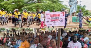 SeDIM 2026 à Lokossa : la FJAD et la communauté brisent les tabous et s’engagent pour la dignité menstruelle