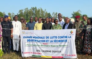 Transition écologique dans le Zou : le Préfet Laurent Zomaï et l’armée s’unissent contre la désertification