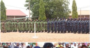 Bèmbèrèkè : 895 recrues de la Police et des Écoréfugiés présentées au drapeau