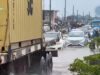 Alerte trafic à Abomey-Calavi : les inondations paralysent trois grands axes, le ministère propose une déviation