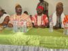 Haut Conseil du Vodun Hêviosso : Sa Majesté ODI GUEDEHOUNSOU Tossè alias 13 13 consacre le nouveau bureau du Mono