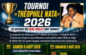 Natitingou : le carré d’as du Tournoi Théophile NATA révélé après le tirage